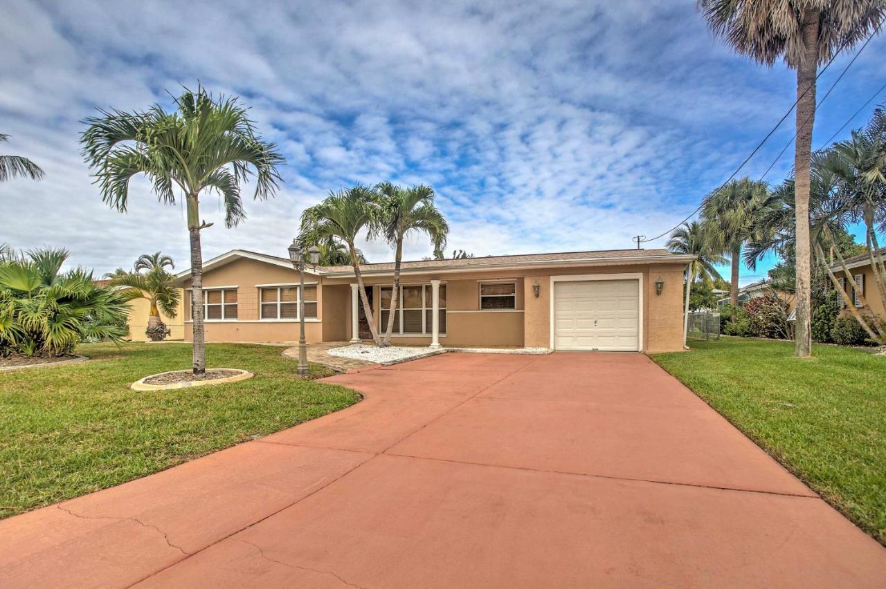 Tropical Cape Coral Home With Private Dock On Canal! Exterior foto